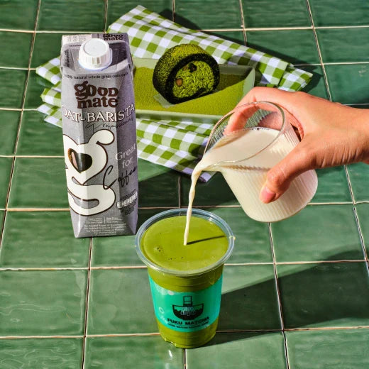 Matcha Oat Milk Latte