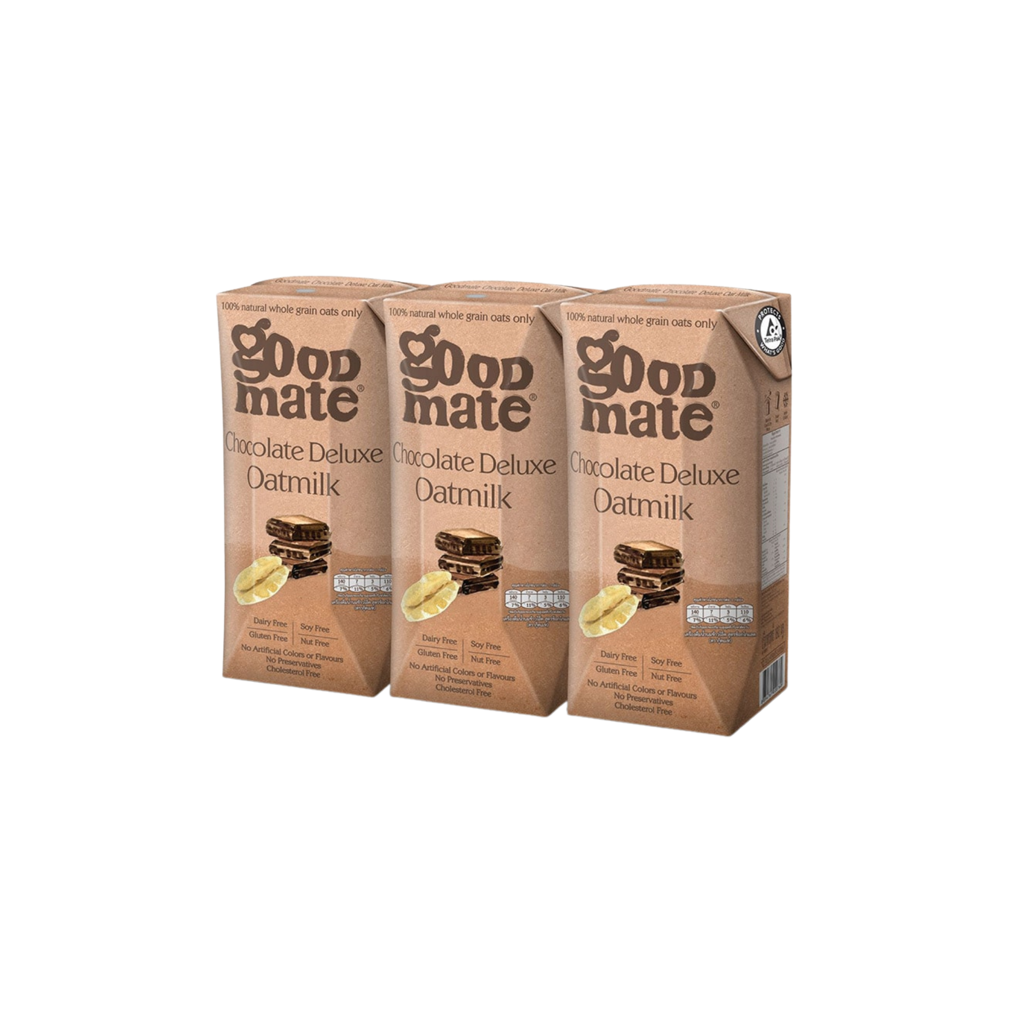 Chocolate Oatmilk 180ml Pack of 3