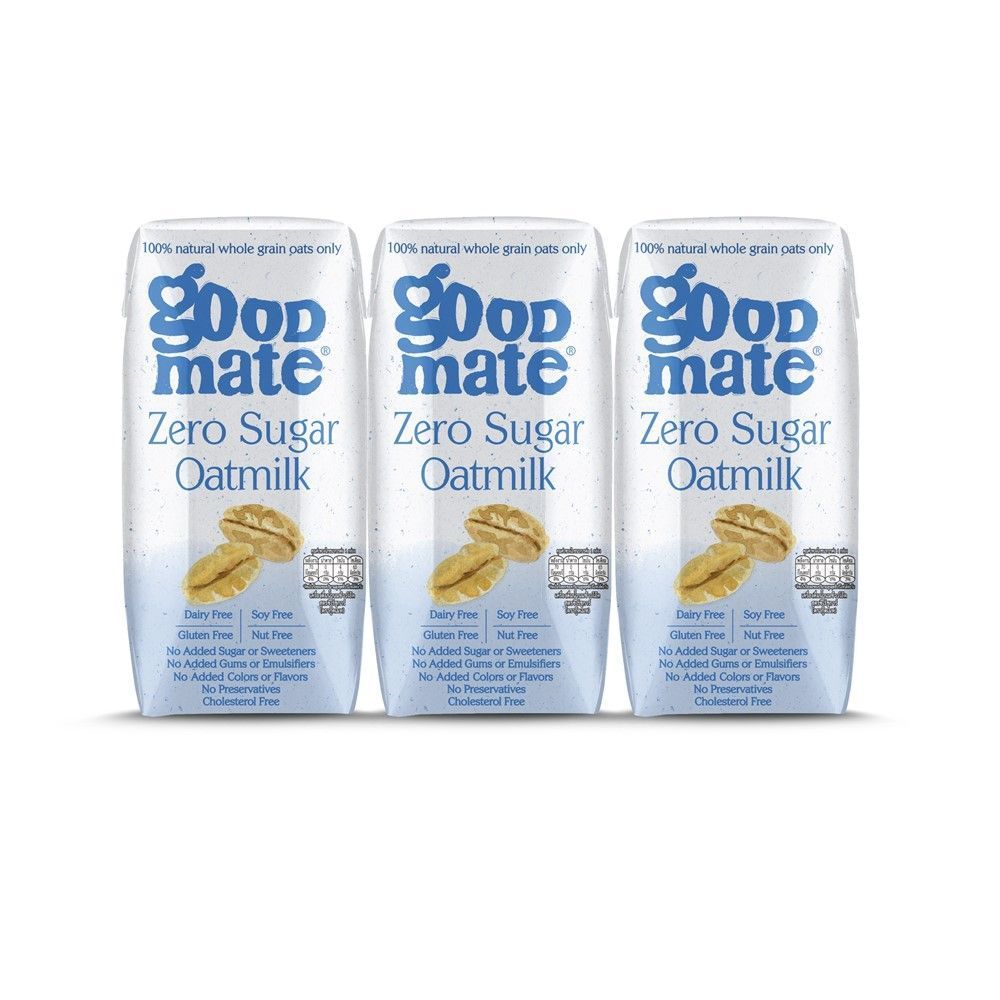 Zero Sugar Oat Milk 180ml Pack of 3