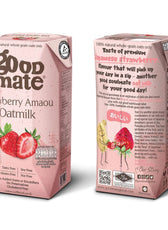Strawberry Oat Milk 180ml Pack of 3